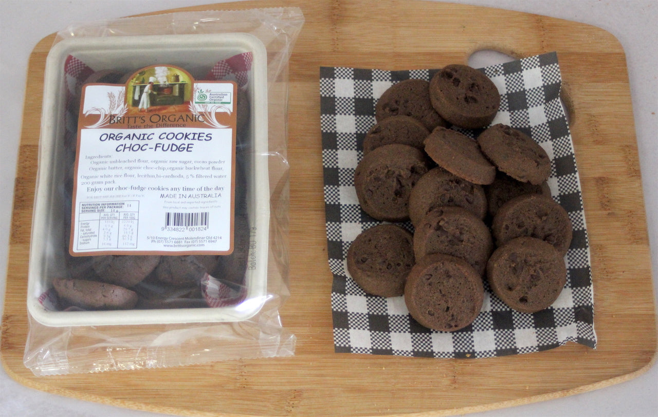Choc - Chip Fudge Biscuits 