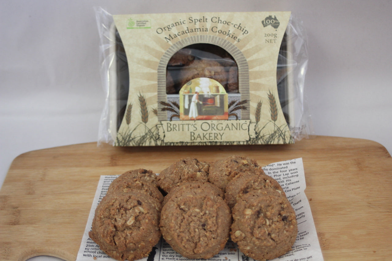 Choc - Chip Spelt Biscuits 