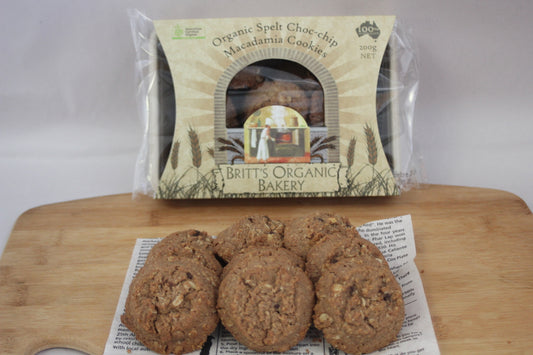 Choc - Chip Spelt Biscuits 