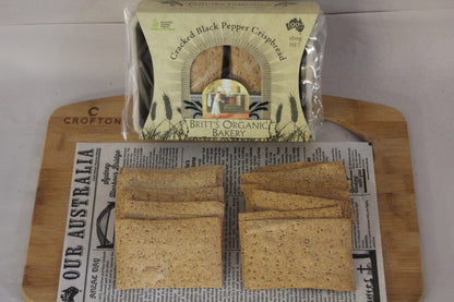 Crispbread - Spelt - Batch 2026-05-21. Black Pepper variant. Source: ~/Downloads/Product Images/Cooki