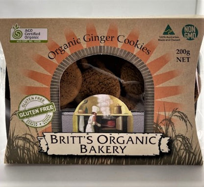 Ginger Biscuits - Batch 2026-05-21. Gluten Free variant. Source: ~/Downloads/Product Images/Cookie