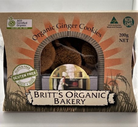 Ginger Biscuits - Batch 2026-05-21. Gluten Free variant. Source: ~/Downloads/Product Images/Cookie
