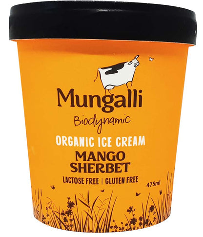 Ice Cream (Lactose Free) - Mungalli Mango Sherbet Lactose Free 475ml.