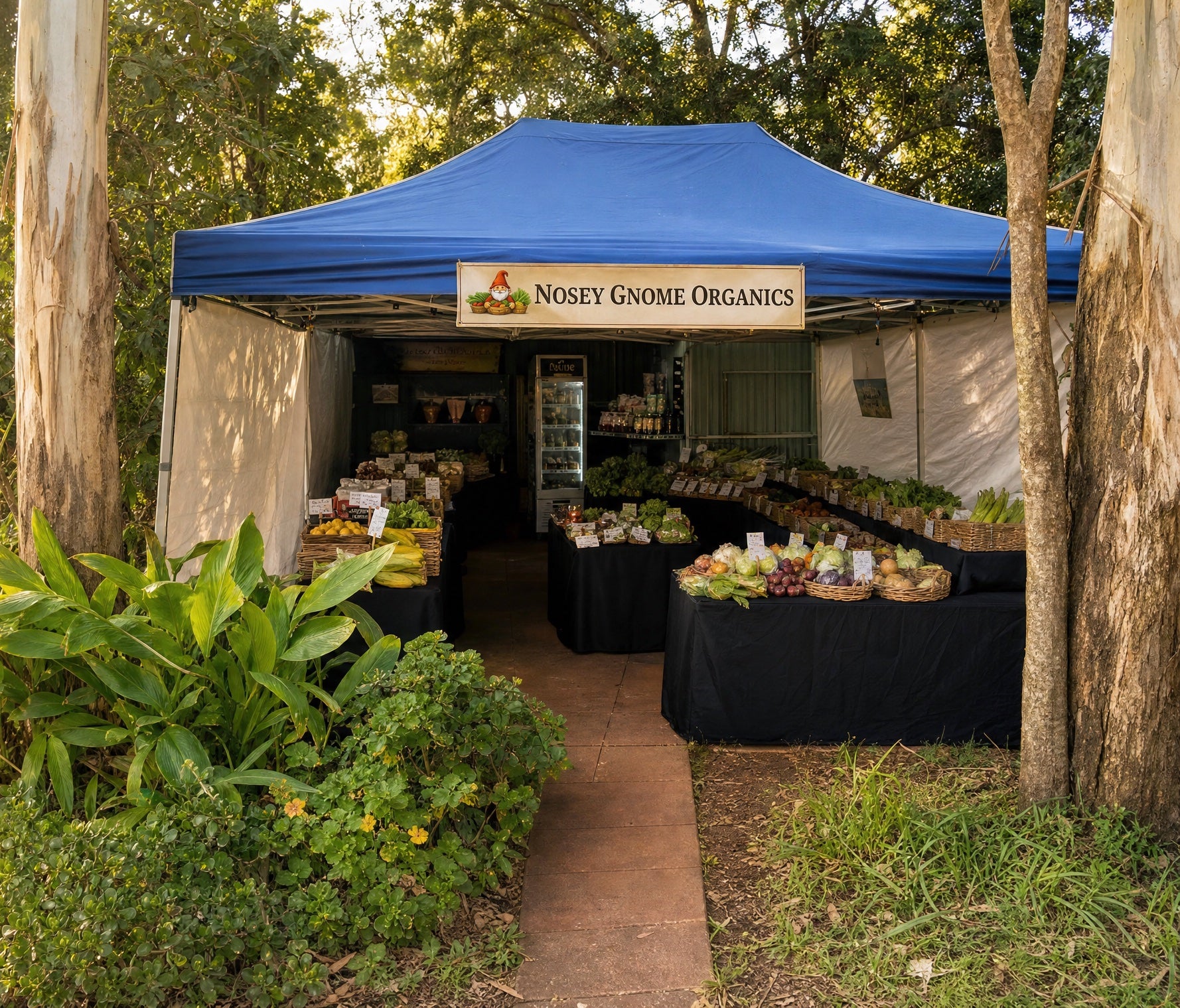 Nosey Gnome Organics farm shop on Tamborine Mountain